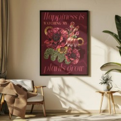 Watching my plants grow plakat botaniczny.jpg