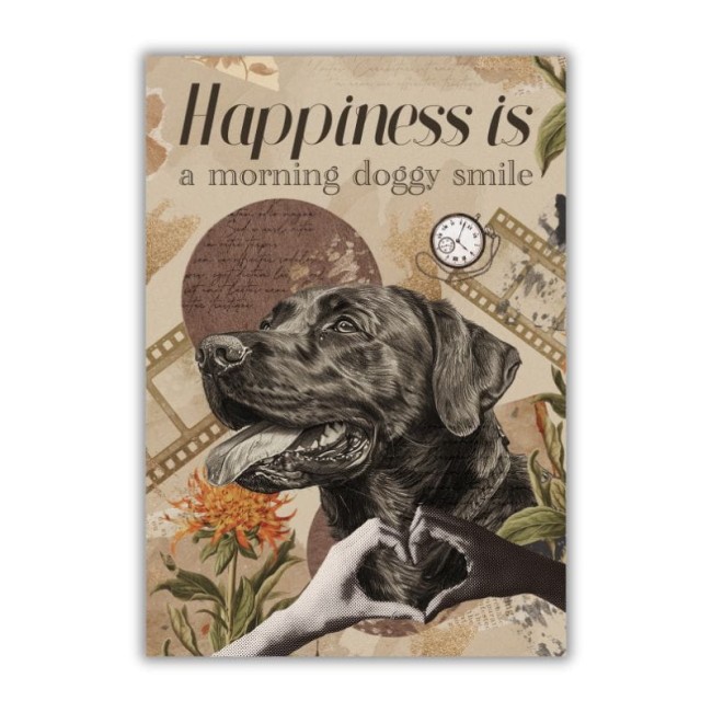 Przejdź do produktu Plakat "Doggy smile"