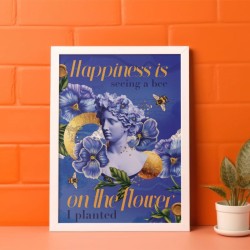 artystyczny plakat na sciane seeing a bee.jpg