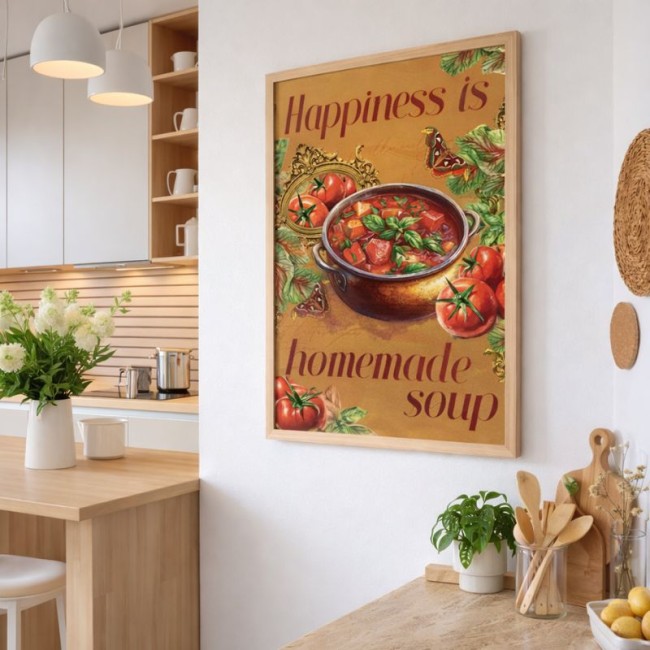 Przejdź do produktu Plakat "Homemade soup"