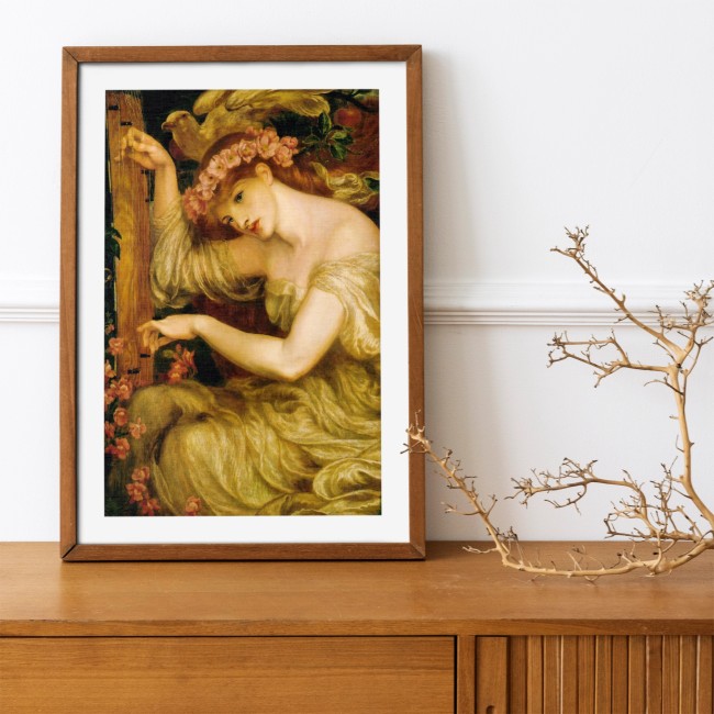 Przejdź do produktu A Sea Spell - reprodukcja obrazu Dante Gabriel Rossetti