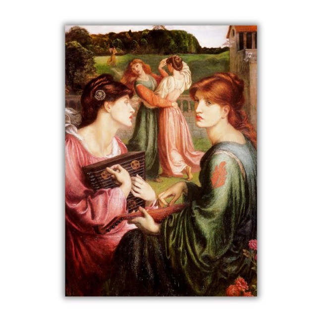 Przejdź do produktu The Bower Meadow - reprodukcja obrazu Dante Gabriel Rossetti