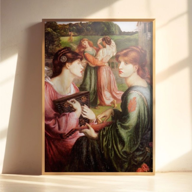 Przejdź do produktu The Bower Meadow - reprodukcja obrazu Dante Gabriel Rossetti