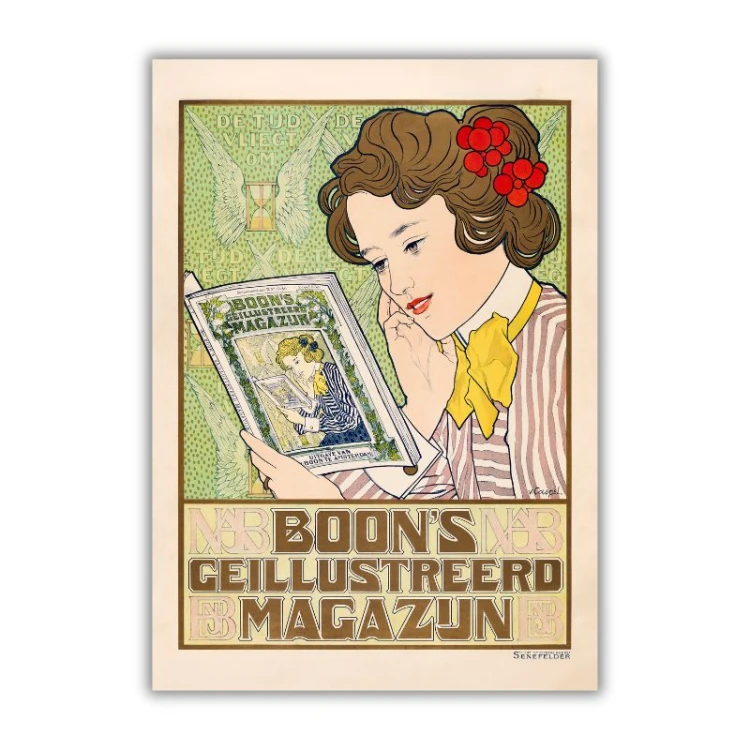 Plakat dla ilustrowanego magazynu Boona reprodukcja.jpg