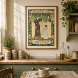 Höllandischer Cacao plakat caspel reprodukcja.jpg